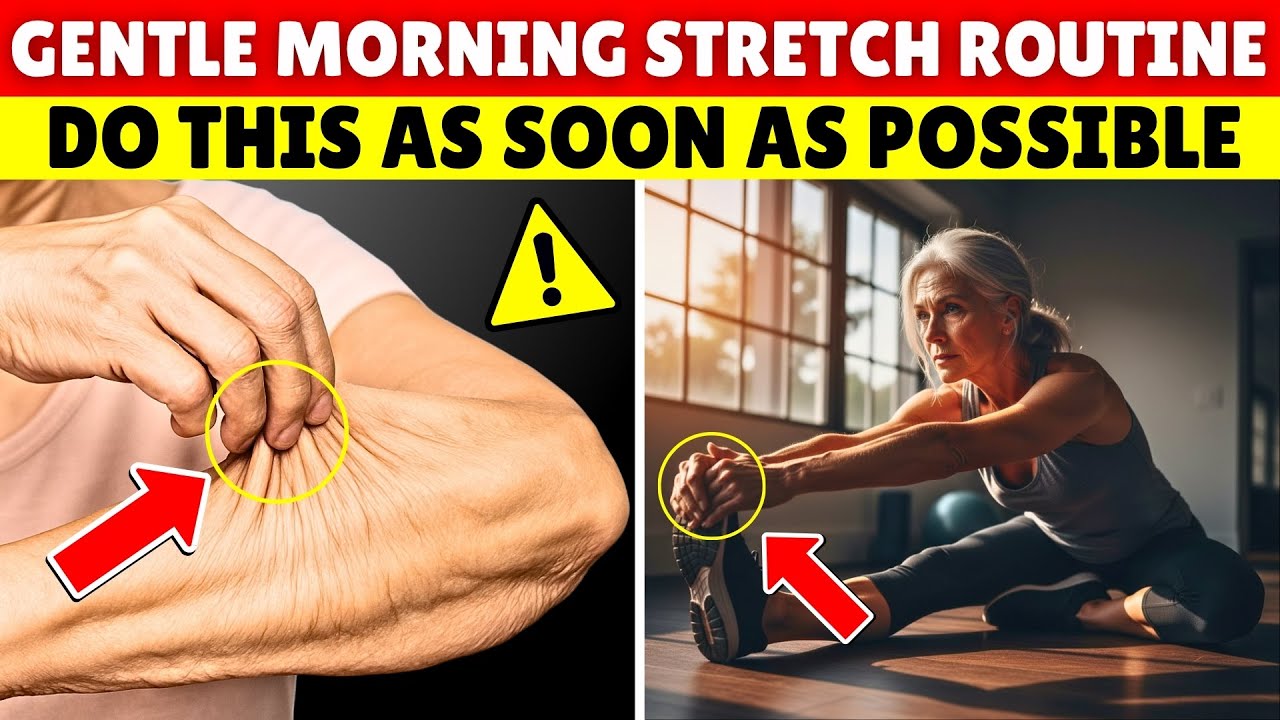 8 ESSENTIAL Stretches for Senior Flexibility After 60 | Senior Health Tips
