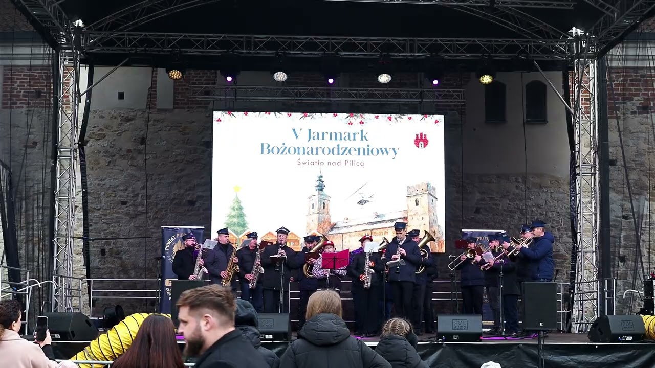 V Jarmark Bożonarodzeniowy Sulejów - Orkiestra OSP Witów, cz. 1
