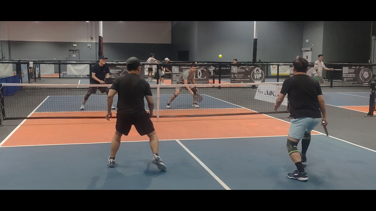 Pickleball XSCAPE : MINH / NHAT (near side) vs DANH / JOE (far side) Recreational Game 03.03.2026