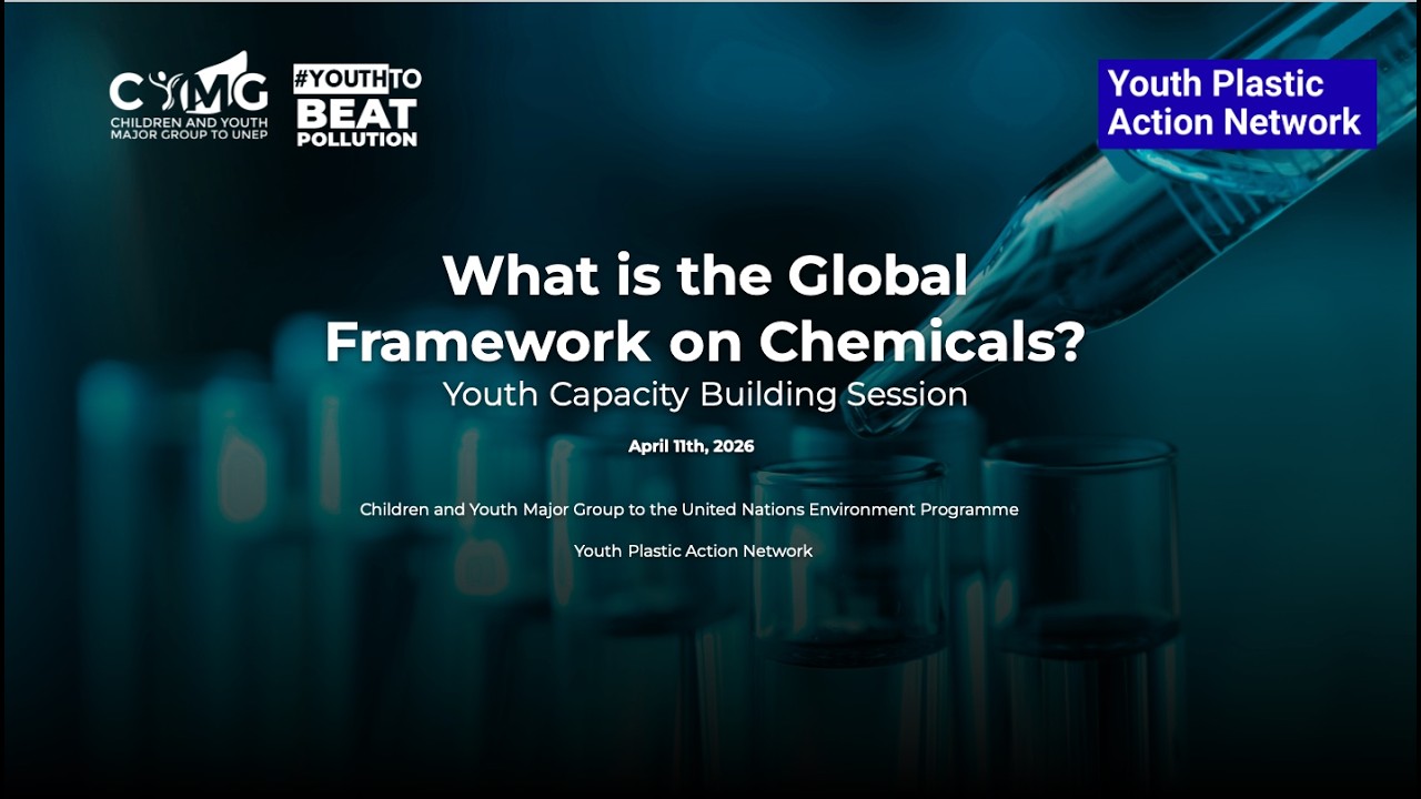 What is the Global Framework on Chemicals? Youth Capacity Building Session