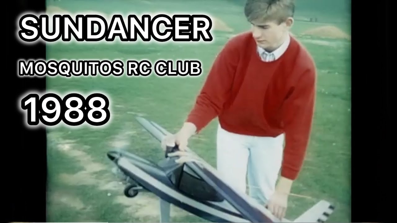 Maiden Sundancer RC model Club Mosquitos 1988