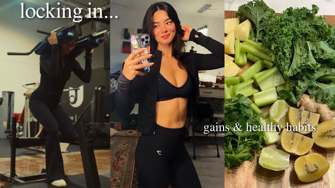 LOCK IN WITH ME | intense leg day, healthy meals, & goal setting