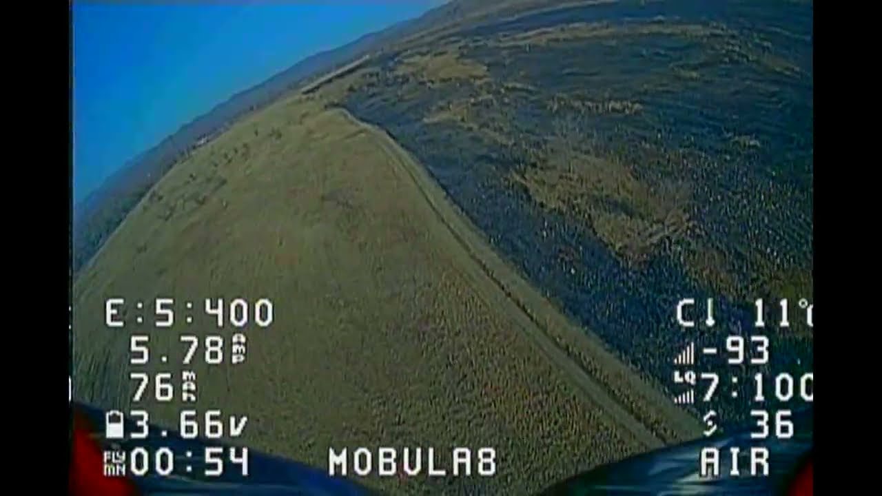 mobula 8,  range test, 1km, FPV.