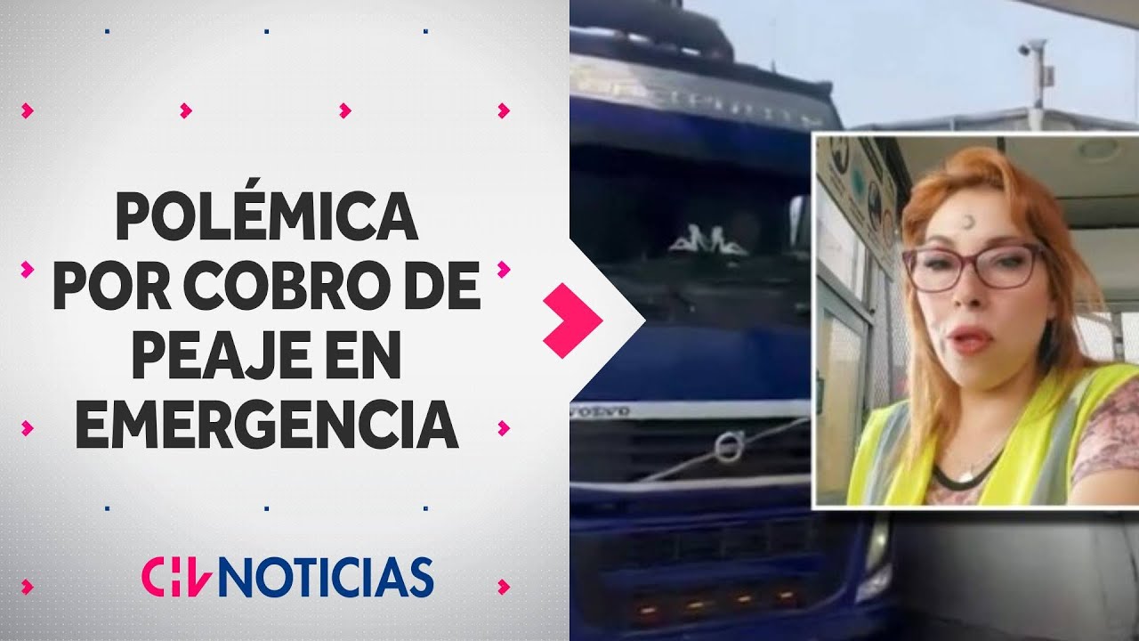 El potente desahogo de cajera de peaje por cobrar en medio de incendios forestales - CHV Noticias