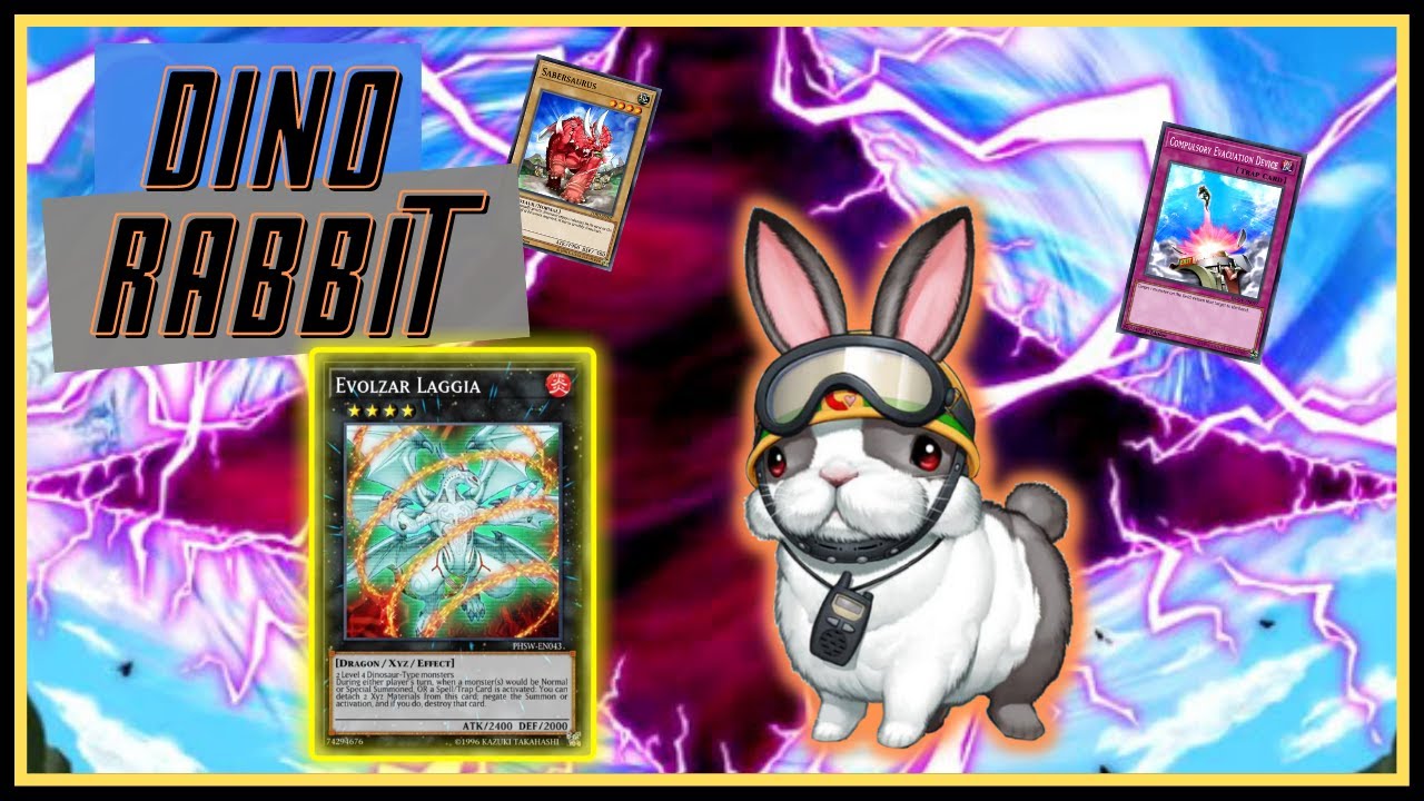New Dino Rabbit Deck!!  [Yu-Gi-Oh! Duel Links]