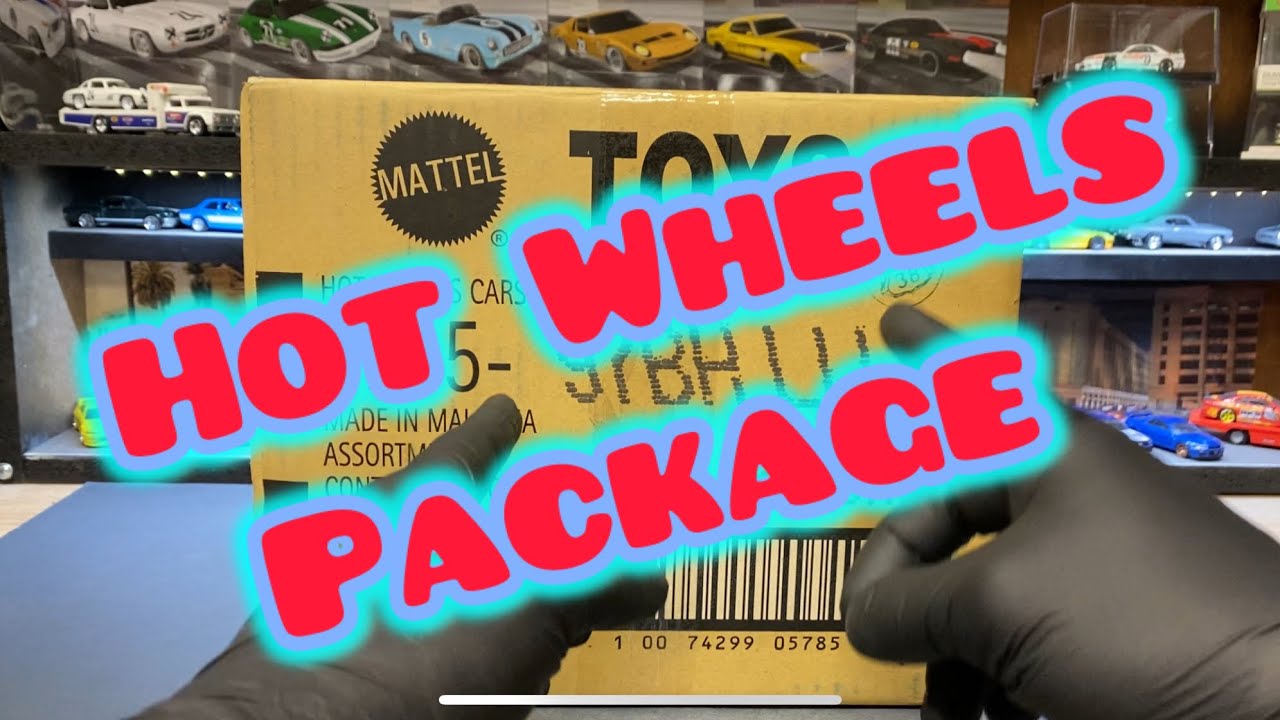 Посылка с Hot Wheels