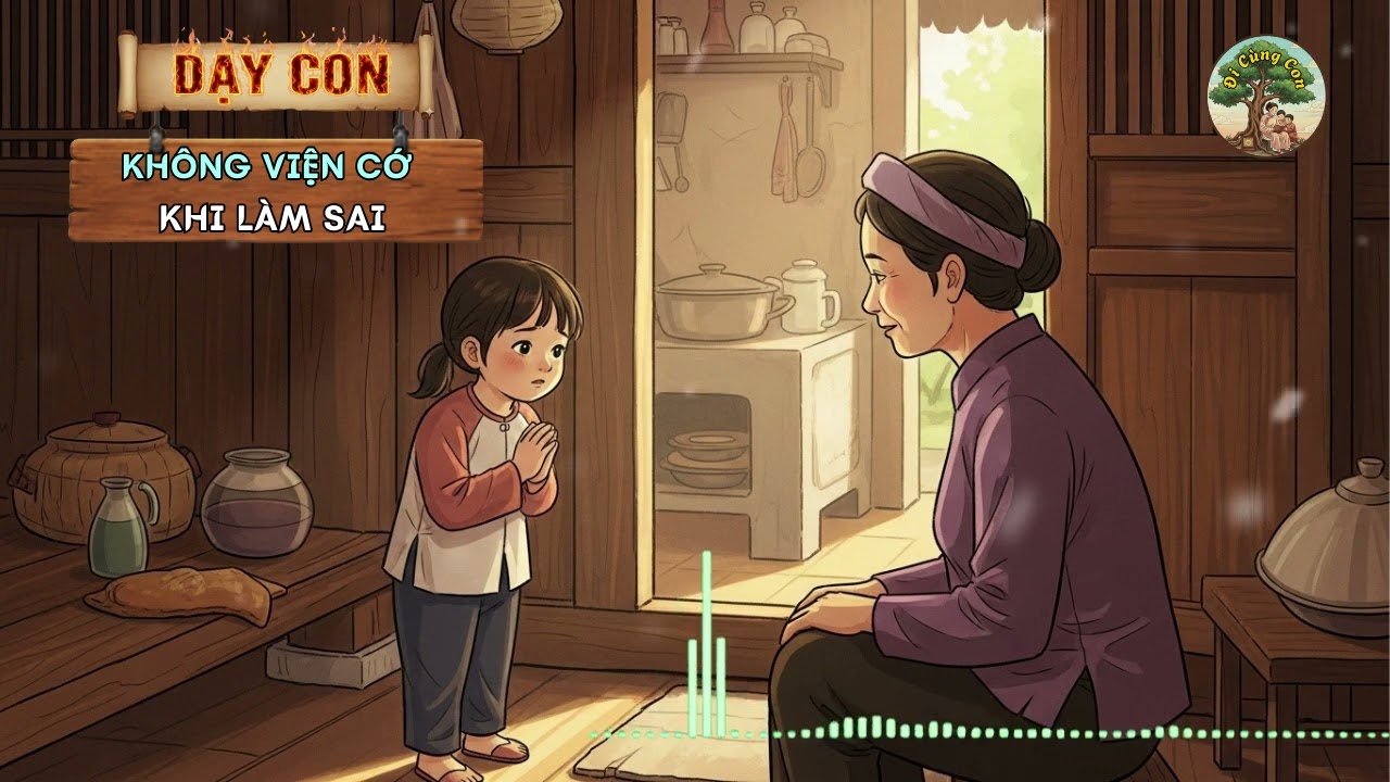 Tập 72: Dạy con Không Viên Cớ Khi Làm Sai l ĐI CÙNG CON