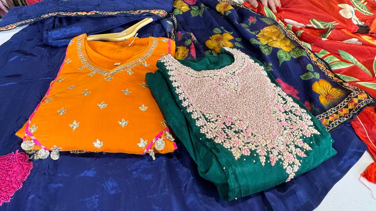 Bangalore Wholesale/ Retail Boutique Designer Kurthi Set Collection| Single Courier Online Shopping