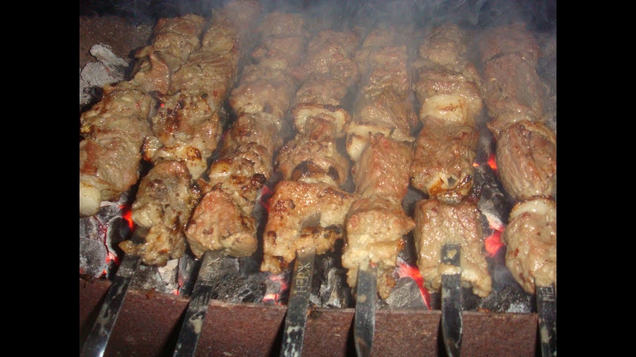 самый вкусный маринад для говядины, шашлык