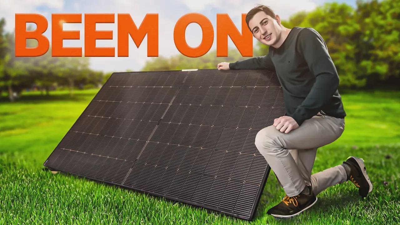 Beem On: Plug & Play Solar Panel Test!