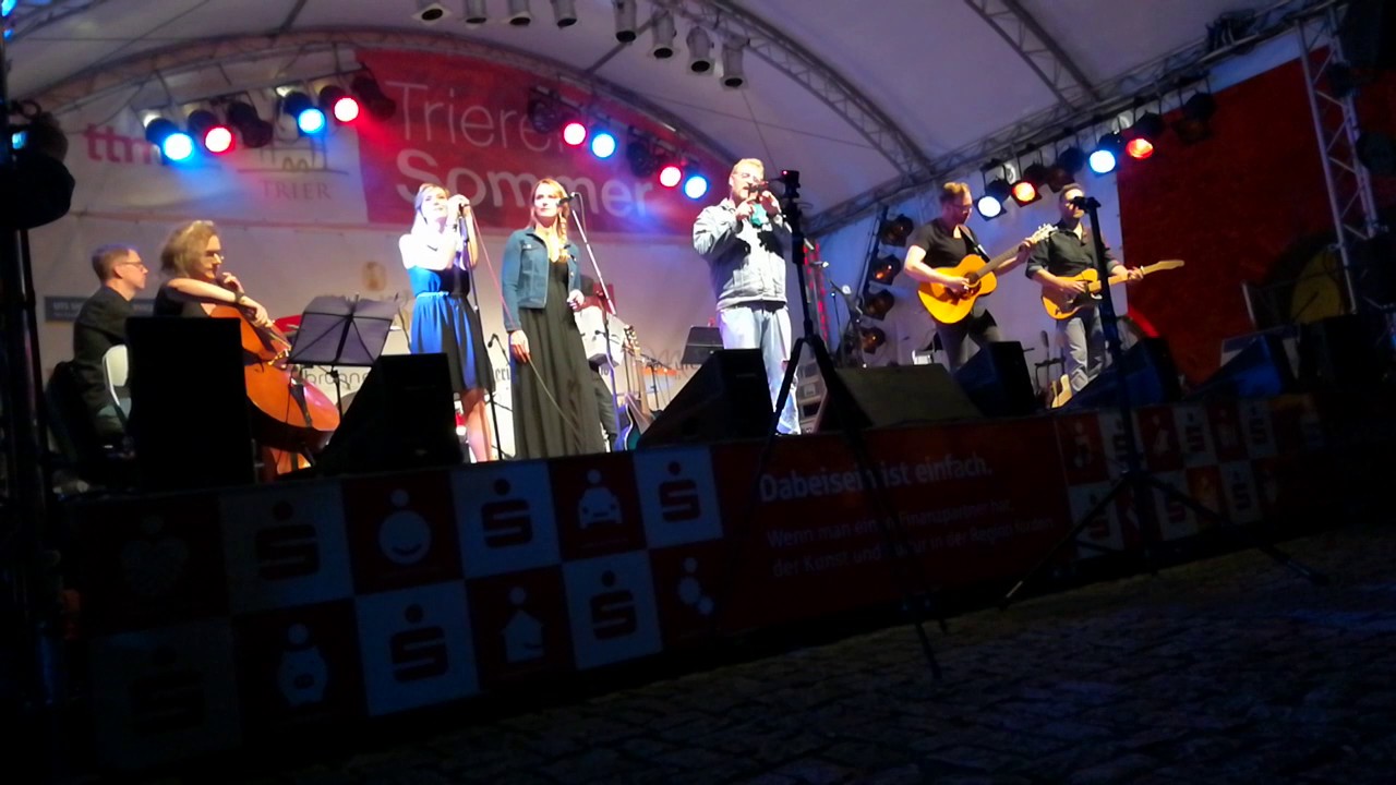 Steff Becker im Brunnenhof Trier