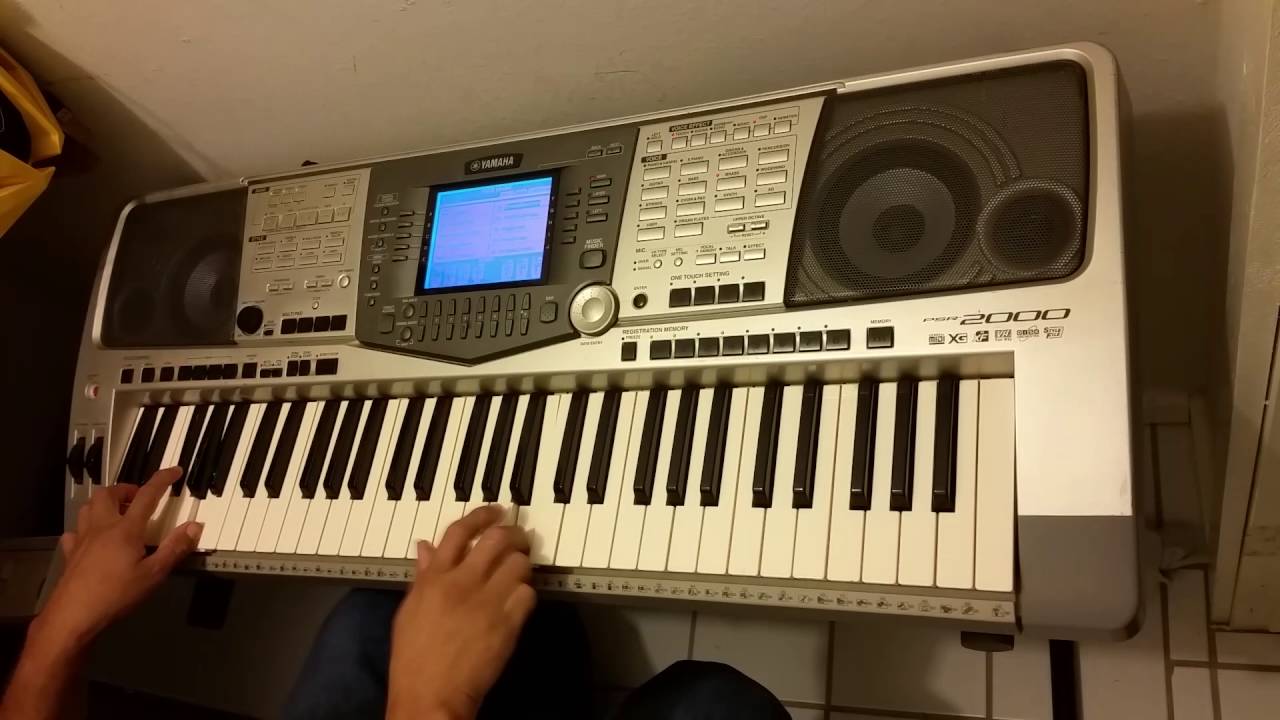 Yamaha Psr - 2000 ritmo de cumbia demo #1 (Esdras Arroyo)