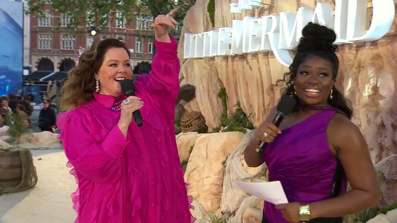 Melissa McCarthy's creative process behind playing Ursula I The Little Mermaid 2023 UK Premiere