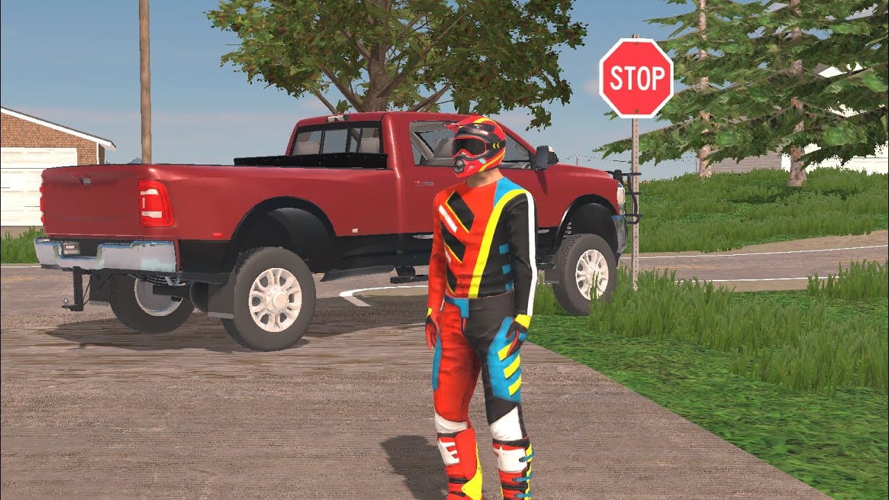 I hit 35 stops signs 🪧 in AF !! Stop sign hitting contest//// American farming off road vehicles 