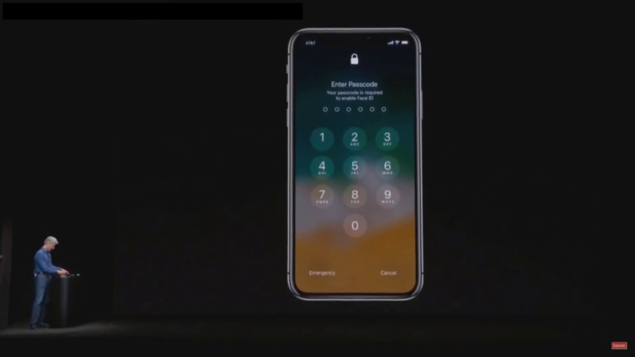 IPHONE X FACE ID FAIL  |  embarrassing moment on its first show