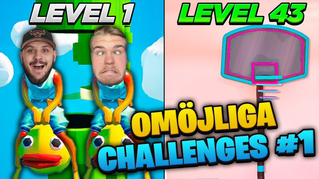 KEVZTER & VIGGAN GÖR OMÖJLIGA CHALLENGES I FORTNITE