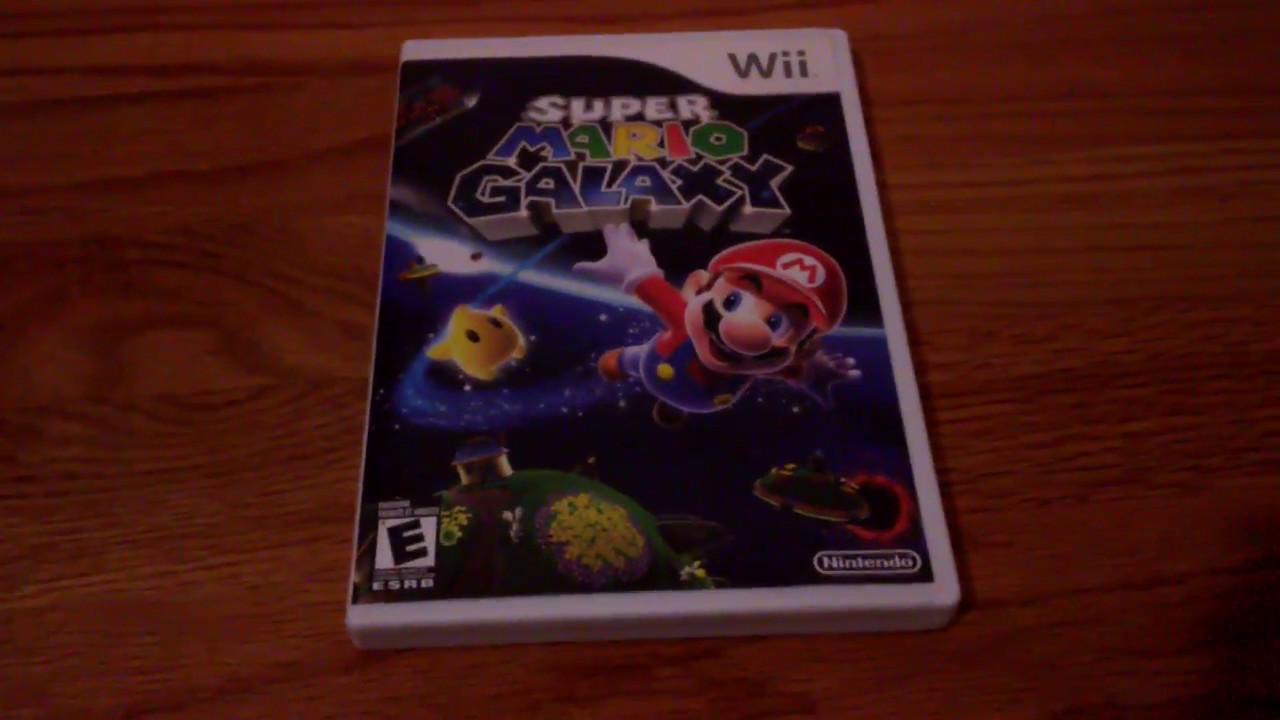 Super Mario Galaxy (Wii) Unboxing