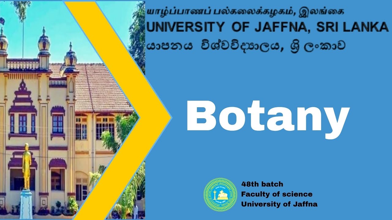 Biological Science Degree in Tamil |Bio science| Work Opportunities | University of Jaffna |Srilanka