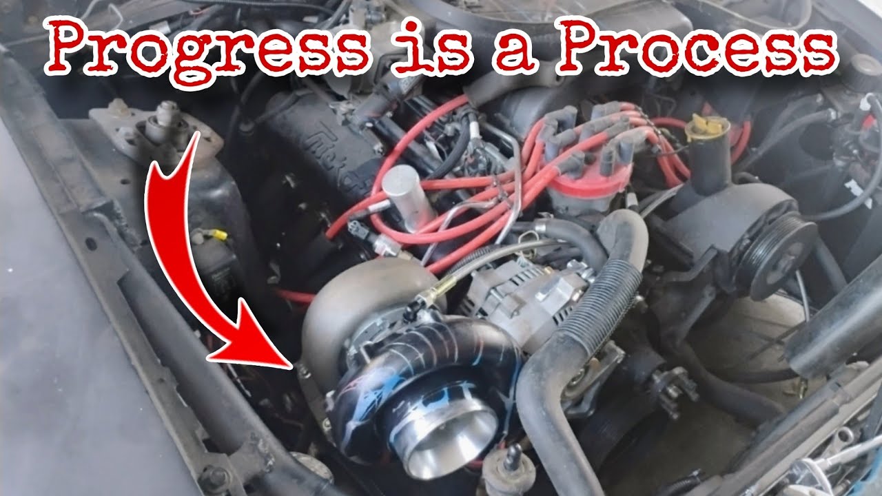 Установка моего BUDGET Turbo на мой Foxbody