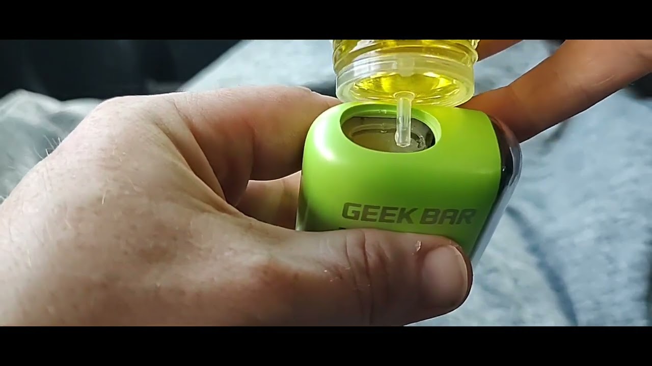 как пополнить запасы в баре Geek Bar Pulse