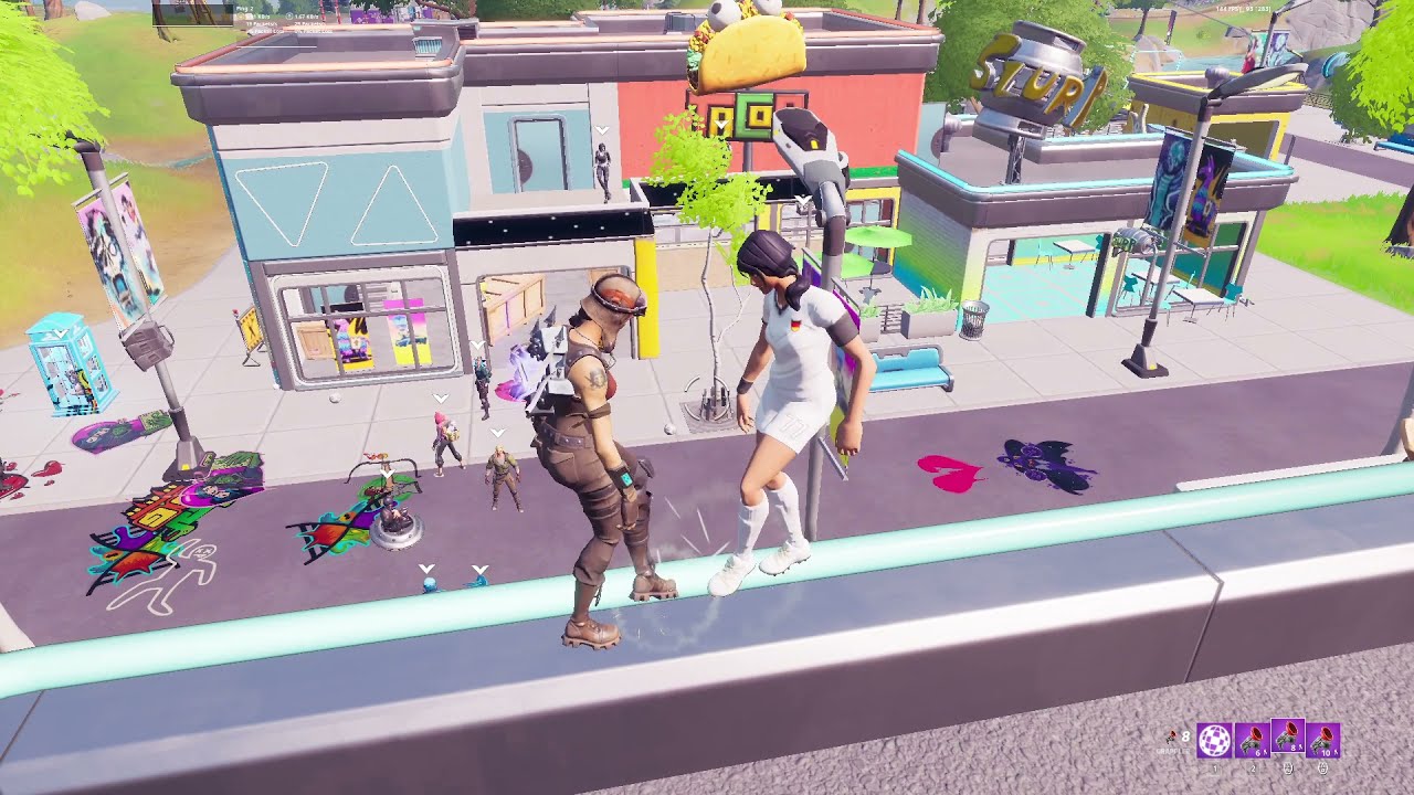 Default Switches to the RAREST Fortnite skins in Party Royale!