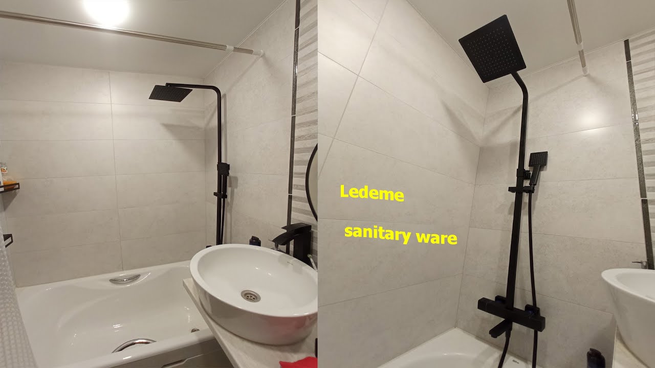 Душевая система Ledeme sanitary ware/Тропический душ Ledeme #ledemergencylight