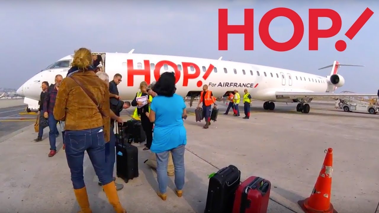 HOP AIR FRANCE CRJ 1000 / STRASBOURG - NICE