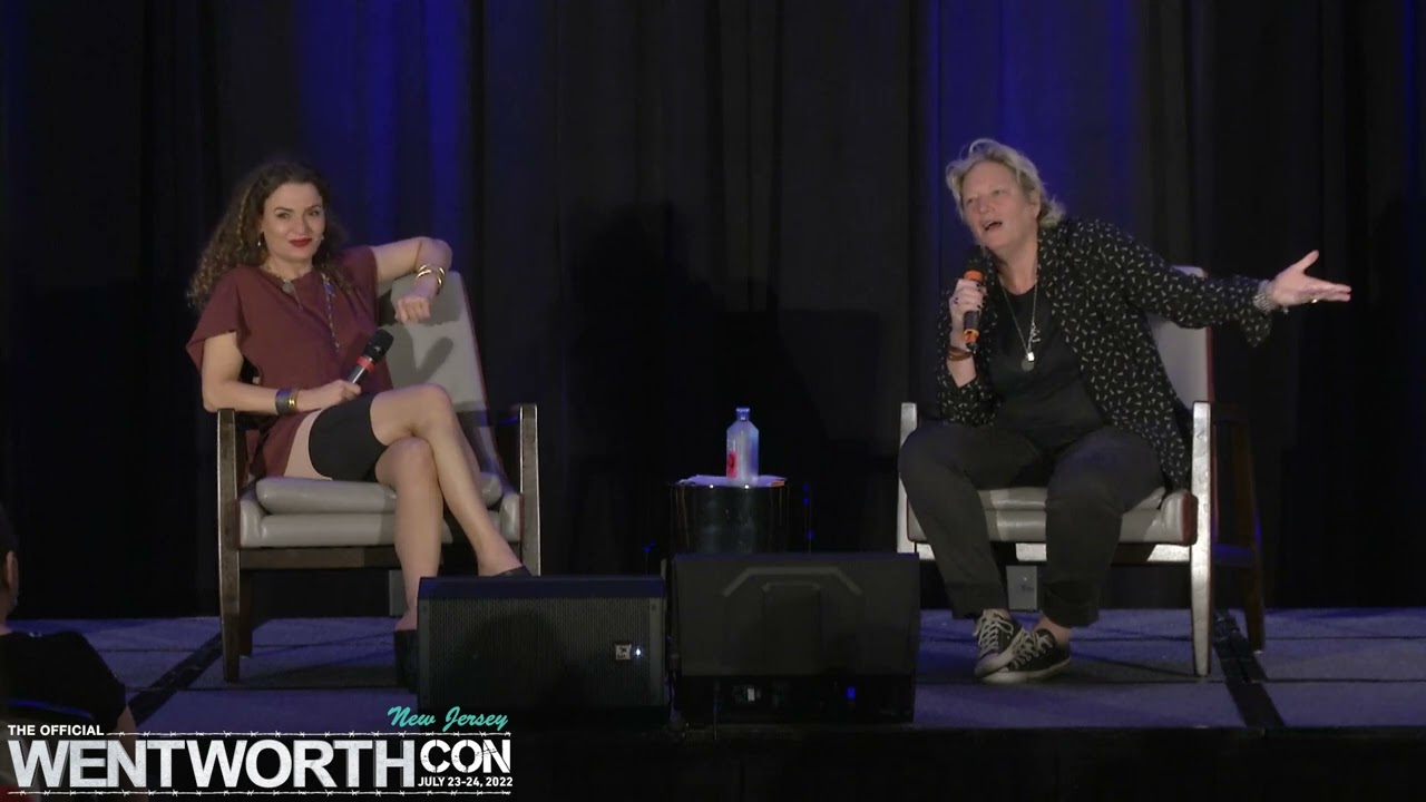 Sarah Walker/Danielle Cormack Full Panel from WENTWORTH CON New Jersey