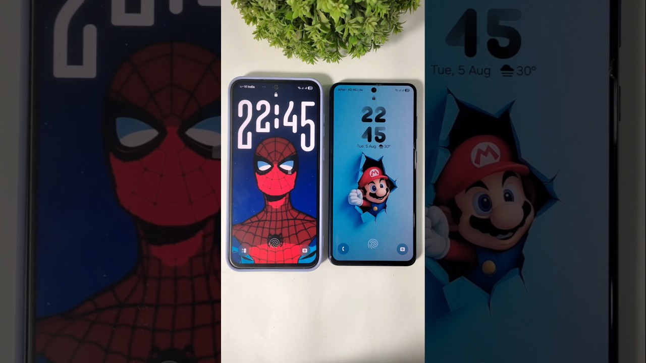 One UI 8 Adaptive Clock or One UI 7 Clock ? #oneui8 #oneui7 #oneui8update #oneui7update #samsung