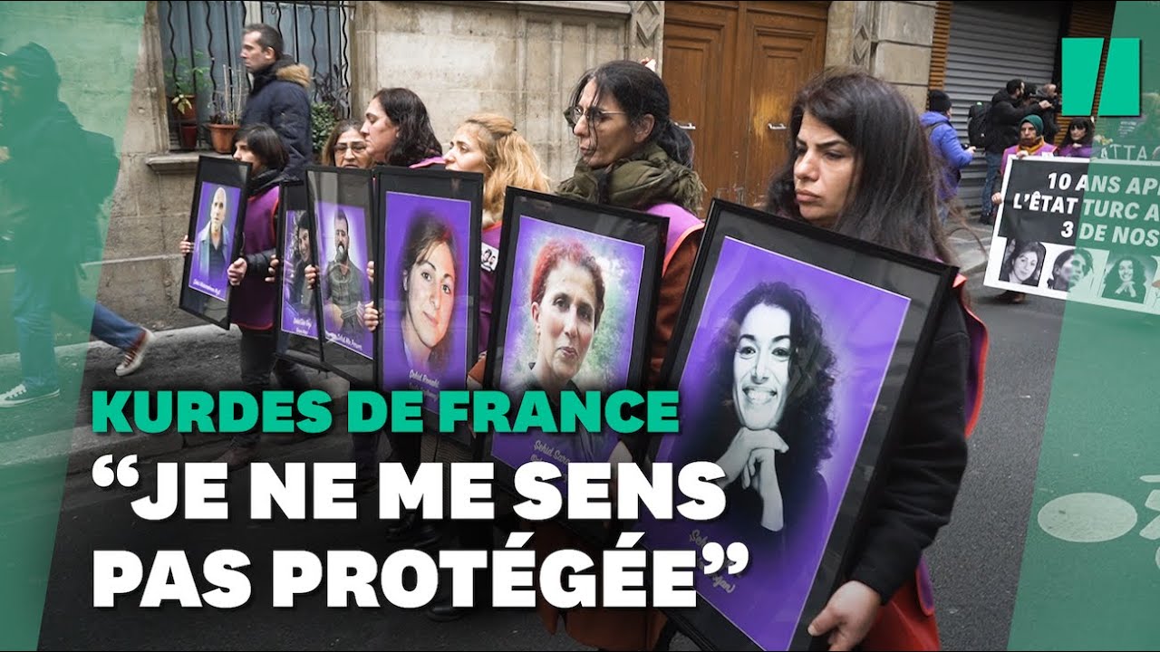 Ces Kurdes réclament la sécurité après le triple assassinat de militantes et une tuerie raciste