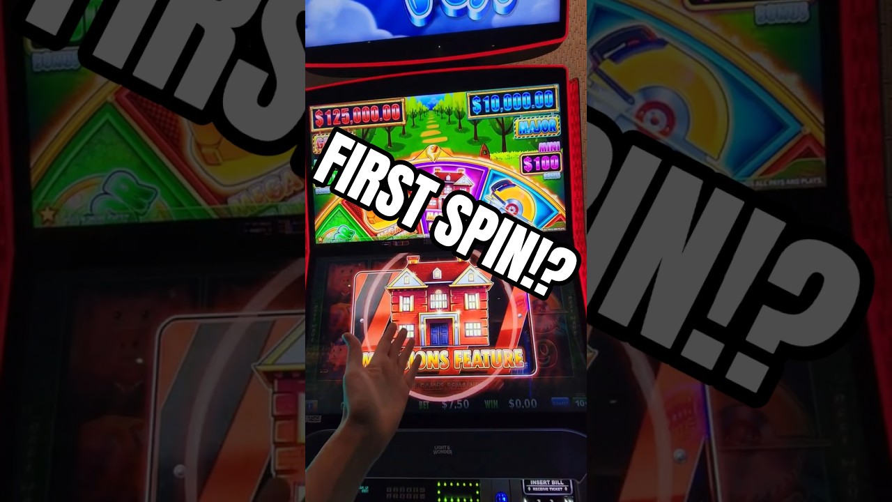 FIRST SPIN → MANSION BONUS! 🏠💥 | Huff N’ More Puff