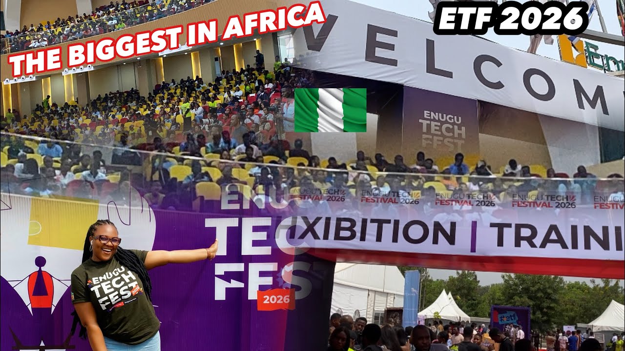 THE BIGGEST TECH FESTIVAL IN AFRICA HAPPENED IN ENUGU, NIGERIA WITH OVER 50k PEOPLE & 15+ COUNTRIES 