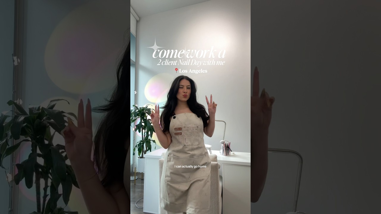 2 client Nail Day + COACHELLA NAILS?!?! 🤭💓
