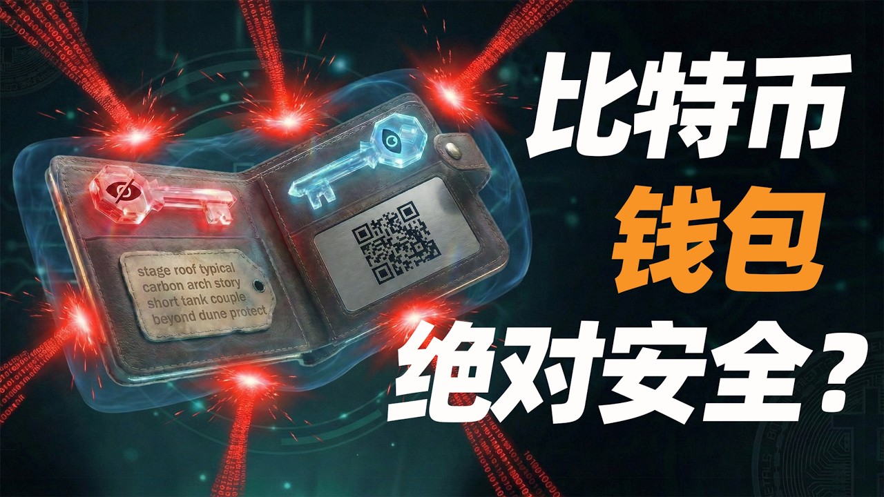 你的比特币安全吗？8分钟看懂为什么黑客无法暴力破解钱包。