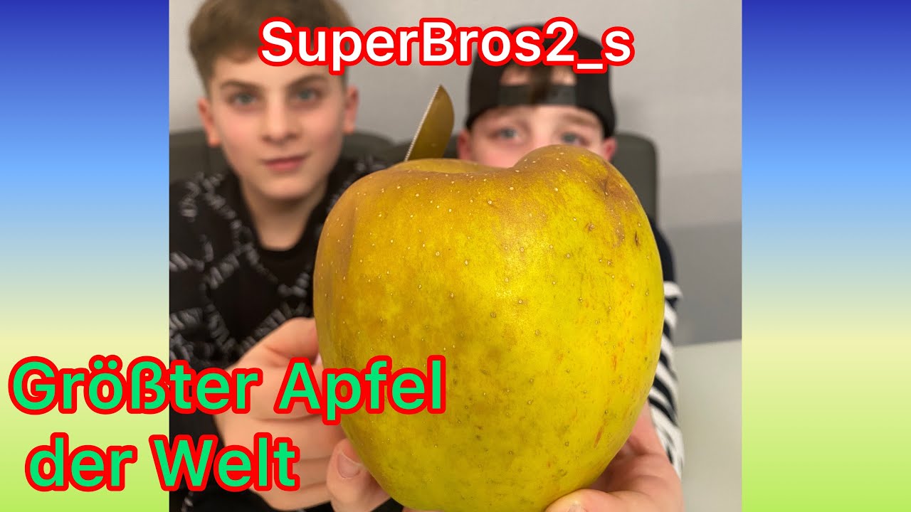 Größter Apfel der Welt 2020//SuperBros2_s