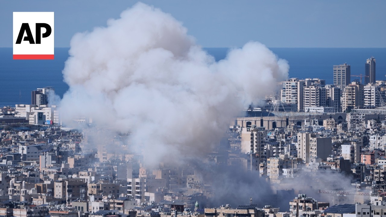 Smoke rises over Beirut after blast as tensions with Israel continue