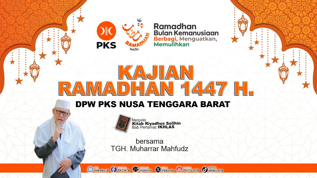 KAJIAN RAMADHAN PKS NTB