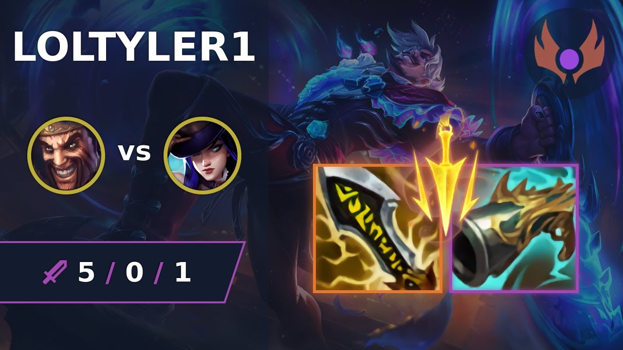 [ loltyler1 ] Draven BOT vs Caitlyn | NA MASTER | LOL Season 2023