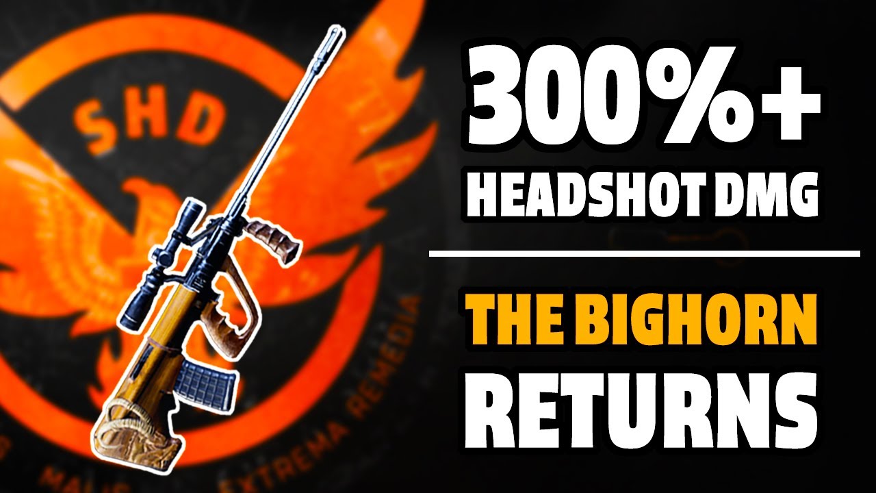 The Bighorn Has NEVER BEEN BETTER!! Division 2 TU14 Build