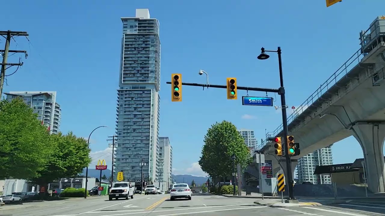 Driving on North Road from Burnaby to Port Moody, BC 🇨🇦 2023
