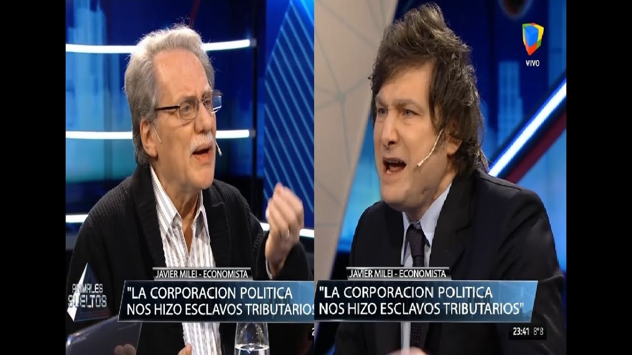 Javier Milei se cruza con el economista Ismael Bermudez, Animales Sueltos- 26/07/16