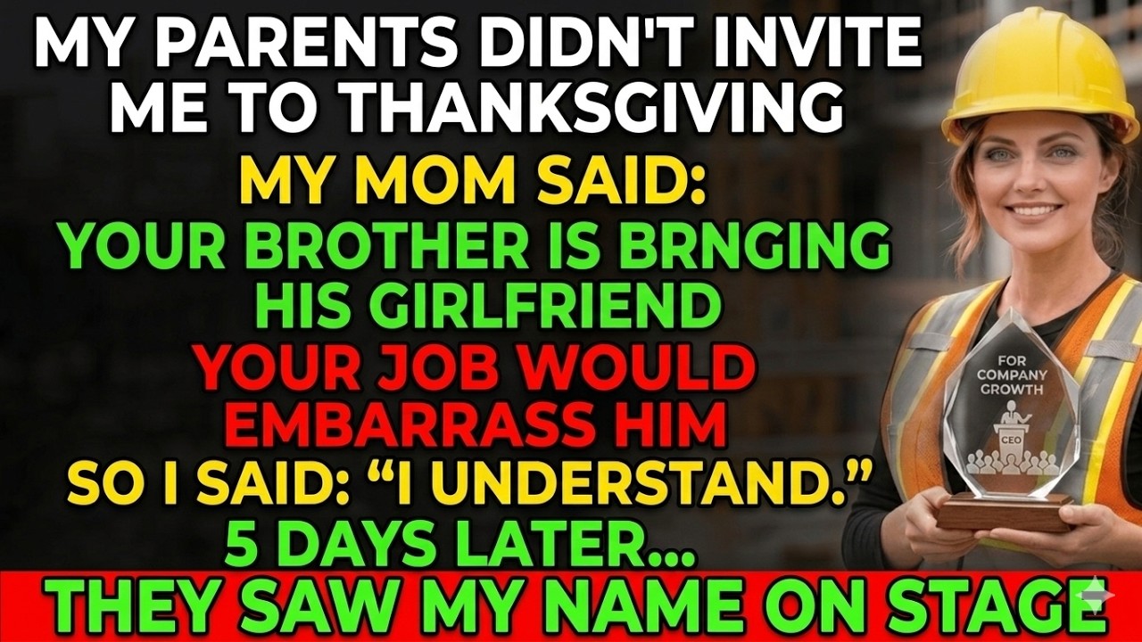 My Parents Were Ashamed of My Blue-Collar Job — Until My Company Paid My Brother’s Girlfriend