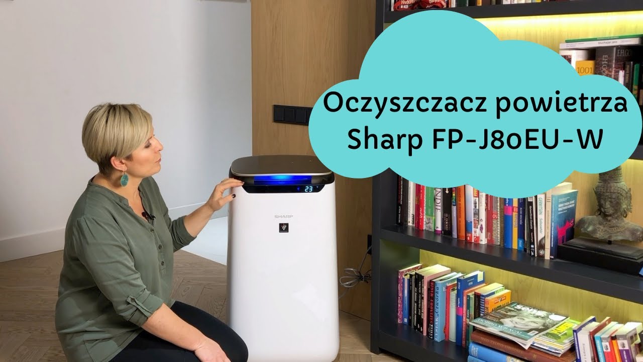 Oczyszczacz powietrza Sharp FP-J80EU-W