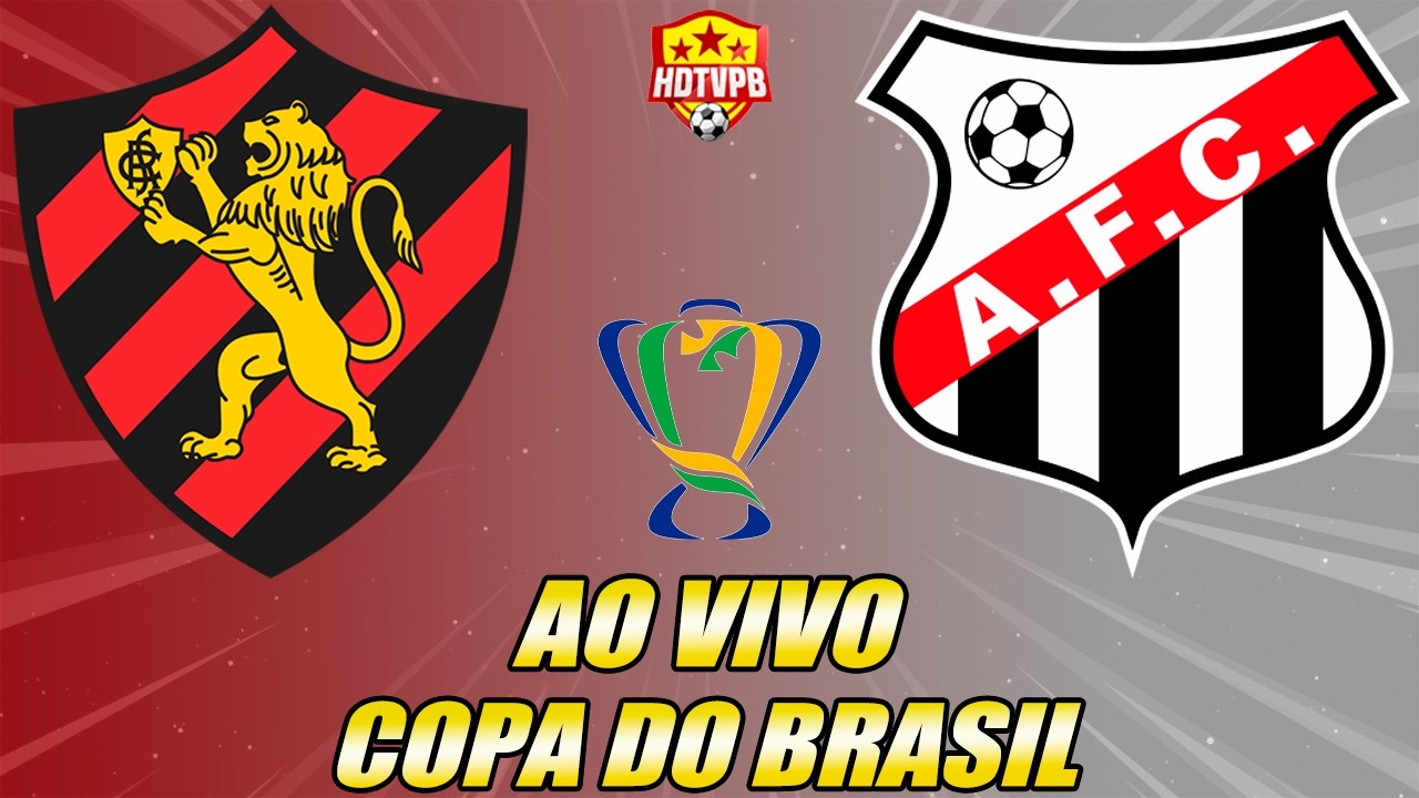 SPORT X ANÁPOLIS AO VIVO COPA DO BRASIL - NARRAÇÃO