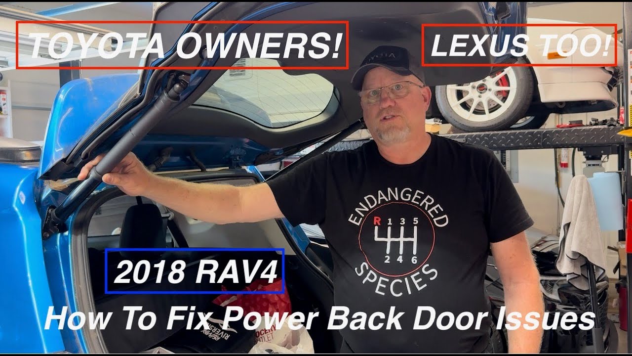 Master the Art of Solving TOYOTA/LEXUS Power Rear Hatch Problems! DIY for Your 2018 RAV4