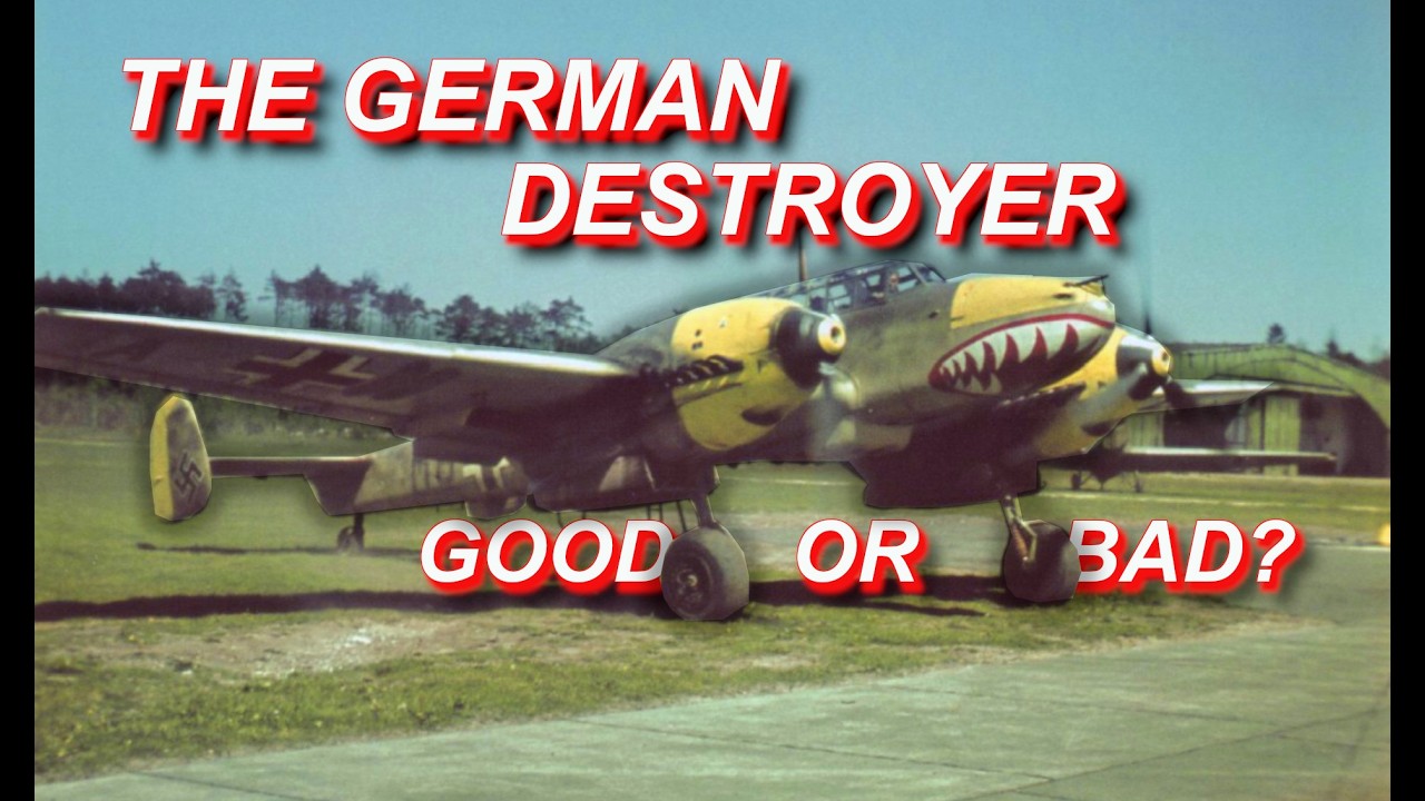The German Destroyer - History of the Messerschmitt Bf 110 heavy fighter [ WWII DOCUMENTARY ]