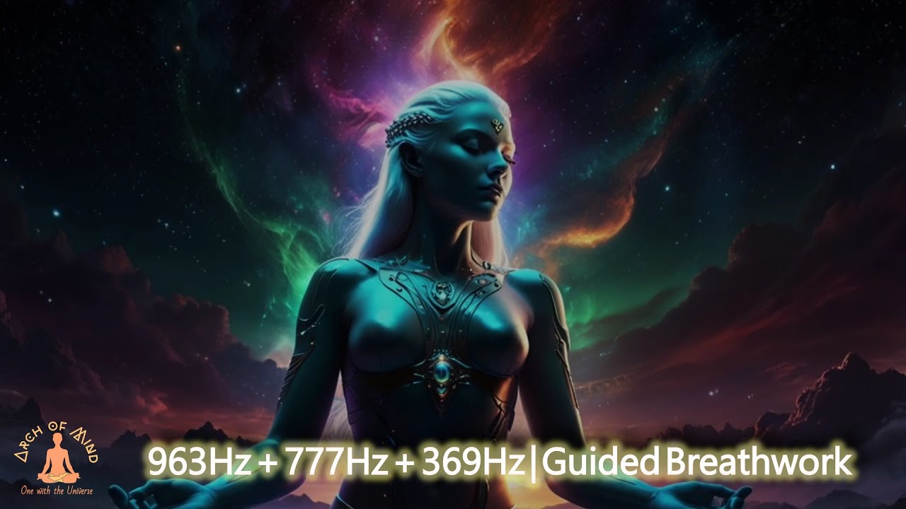Elevate Your Being with Every Breath 963Hz + 777Hz + 369Hz Sound Alchemy Energy Alignment