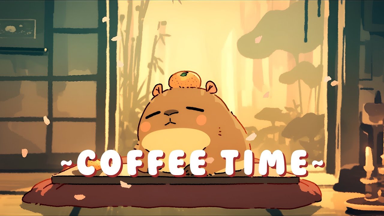Capybara Chill Radio - Chill Jazz Beats to Relax/Study ~ Zen Moments ~ 🦫 🎧 ✨