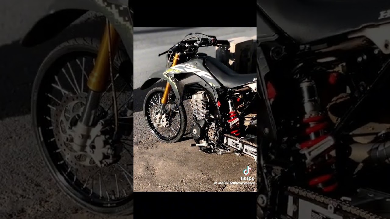 CRF150 street bike concept #streetbikeconcept #crf150l