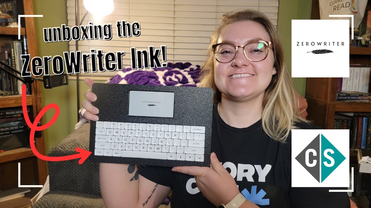 ZeroWriter Ink Unboxing, Assembly, First Impressions || CrowdSupply x ZeroWriter Ink